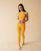 Load image into Gallery viewer, Girlfriend Collective High-Rise Crop Legging in Golden Glow