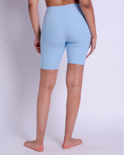 Load image into Gallery viewer, Girlfriend Collective RIB Bike Short in Bluebell back