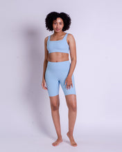 Load image into Gallery viewer, Girlfriend Collective RIB Bike Short in Bluebell