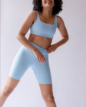 Load image into Gallery viewer, Girlfriend Collective RIB Bike Short in Bluebell