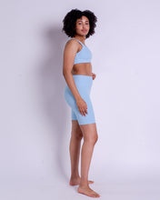 Load image into Gallery viewer, Girlfriend Collective RIB Bike Short in Bluebell