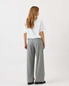 Minimum Women's Lessa Pant in Light Grey Melange