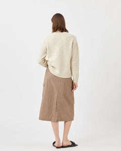 Minimum Women's Mavis Sweater in Brown Rice