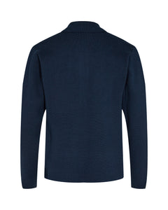 Minimum Men's Atan Cardigan in Navy Blazer