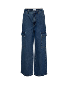Minimum Women's Astas Straight Jean in Indigo Blue