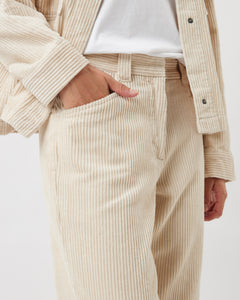 Minimum Women's Elila Corduroy Pant in Birch