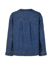 Load image into Gallery viewer, Minimum Women&#39;s Auras Denim Jacket in Indigo Blue
