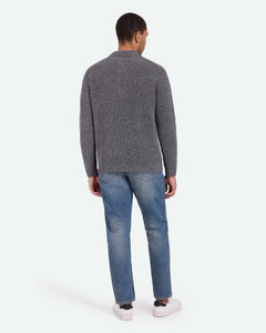 Minimum Men's Lorey Sweater in Grey Melange