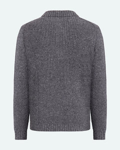 Minimum Men's Lorey Sweater in Grey Melange