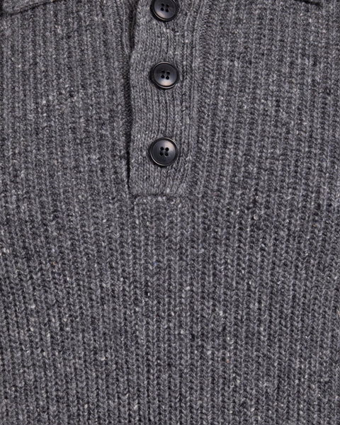 Minimum Men's Lorey Sweater in Grey Melange