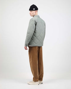 Wemoto Men's Foster Nylon Liner Jacket in Light Olive