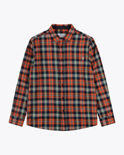 Load image into Gallery viewer, Wemoto Men&#39;s Ian Flannel Shirt in Orange

