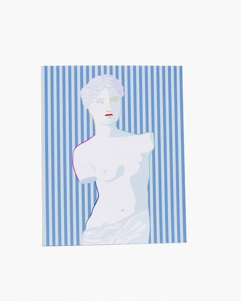 Other Shapes Blue Venus Art Print