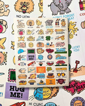 Load image into Gallery viewer, Riley Grae Vintage Deadstock Sticker Sheet
