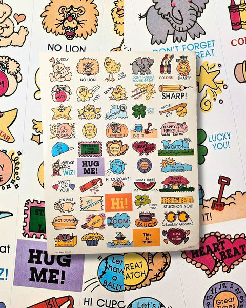 Riley Grae Vintage Deadstock Sticker Sheet