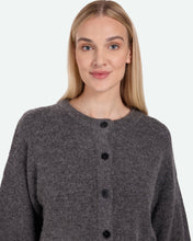 Load image into Gallery viewer, Minimum Women&#39;s Assiana Cardigan in Dark Grey Melange
