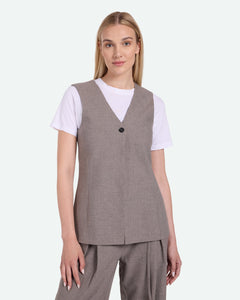 Minimum Women's Davida Vest in Pine Bark