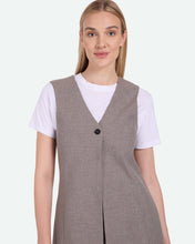 Load image into Gallery viewer, Minimum Women&#39;s Davida Vest in Pine Bark
