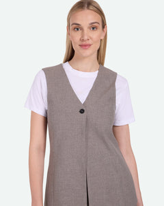 Minimum Women's Davida Vest in Pine Bark