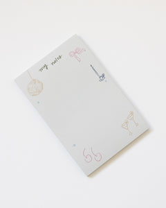 Sumner Lane Disco Bow Notepad