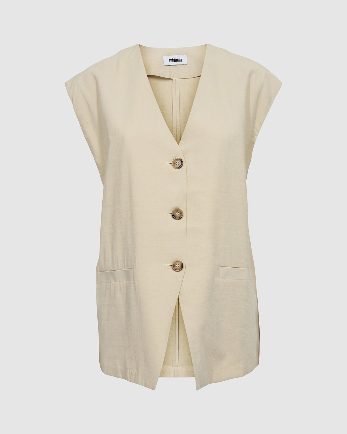 Minimum Women's Freas Vest in Brown Rice