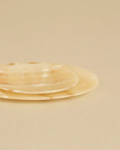 SUQ Large Alabaster Accent Plate