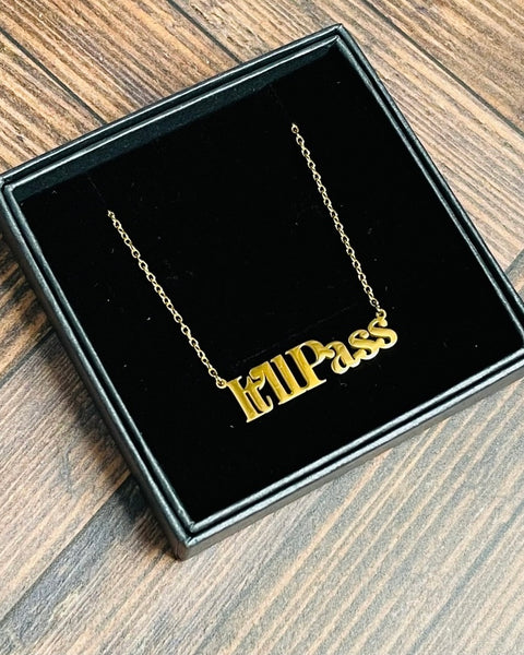 The Silver Spider It'll Pass Necklace