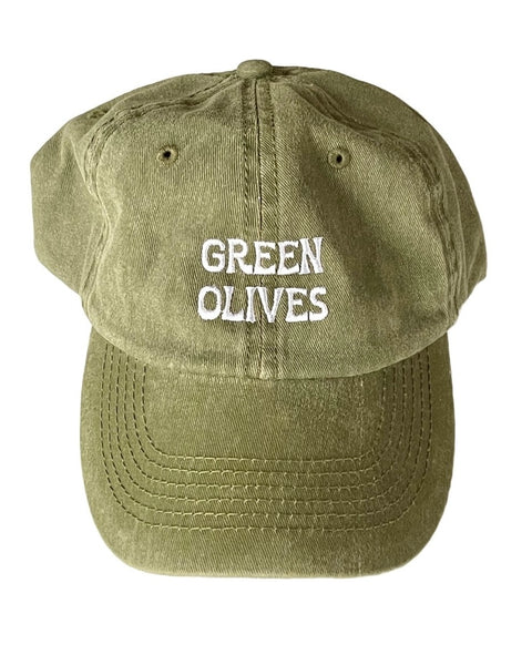 The Silver Spider Green Olives Baseball Cap