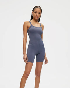 Kuwalla Tee Body Romper in Steel Blue