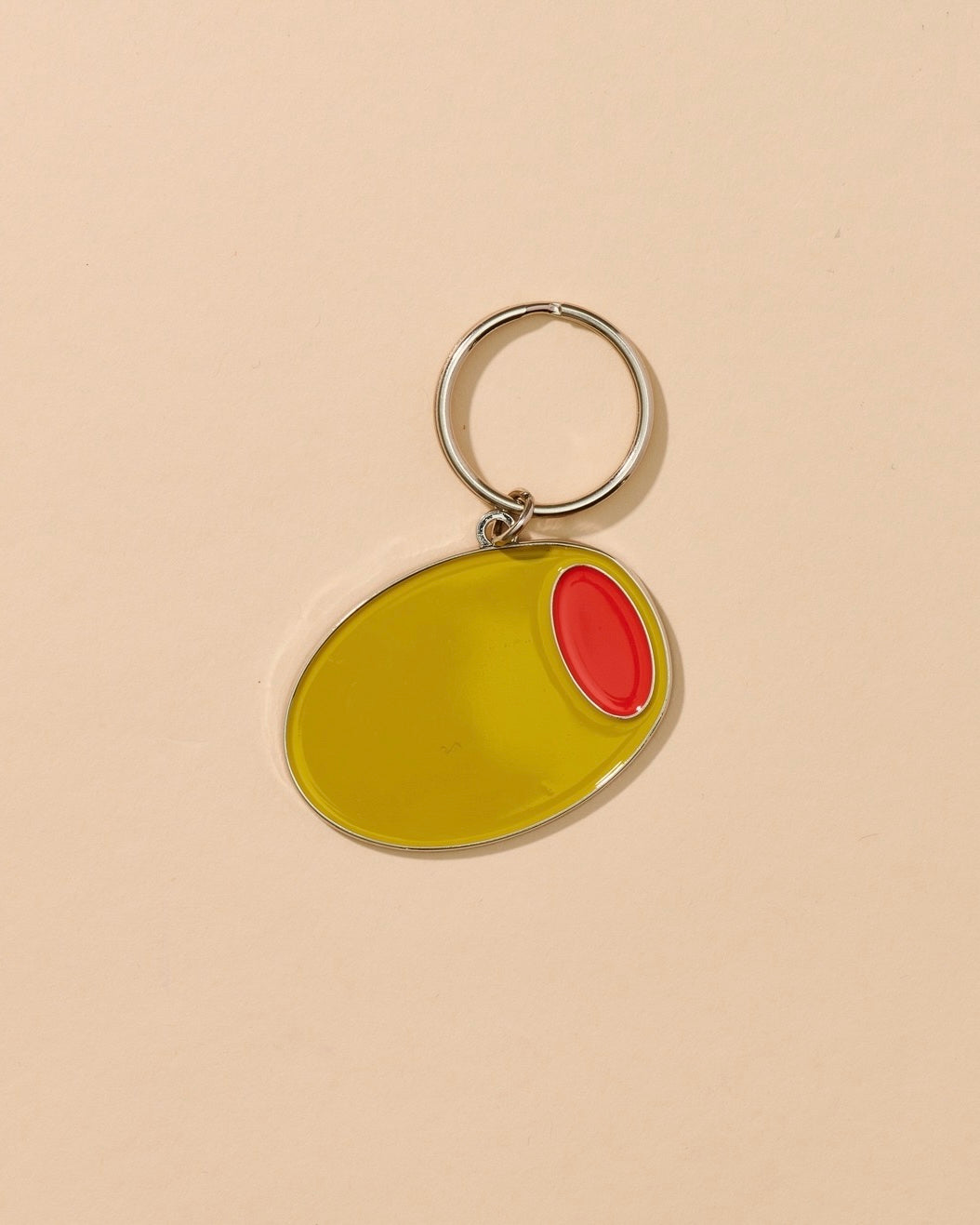 And Here We Are Enamel Keychain