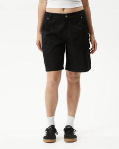 Afends Women's Carly Carpenter Short in Black