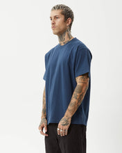 Load image into Gallery viewer, Afends Men&#39;s Genesis Boxy Tee in Navy
