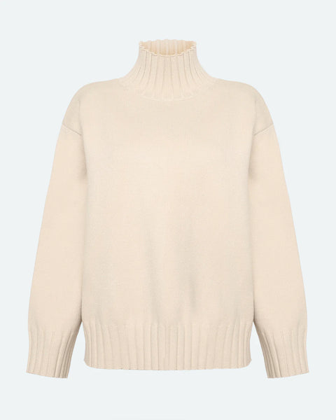 Minimum Women's Darcys Turtleneck in Rainy Day