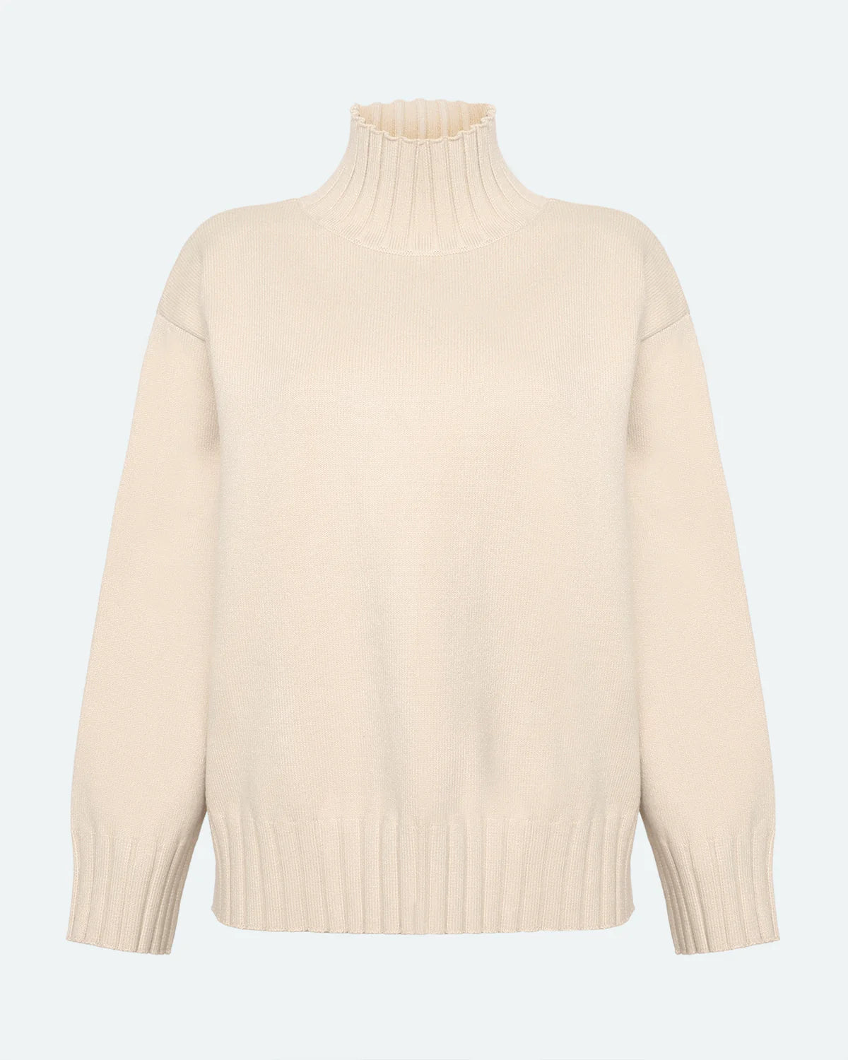 Minimum Women's Darcys Turtleneck in Rainy Day