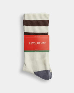 Revolution Men's Jacquard Crew Sock