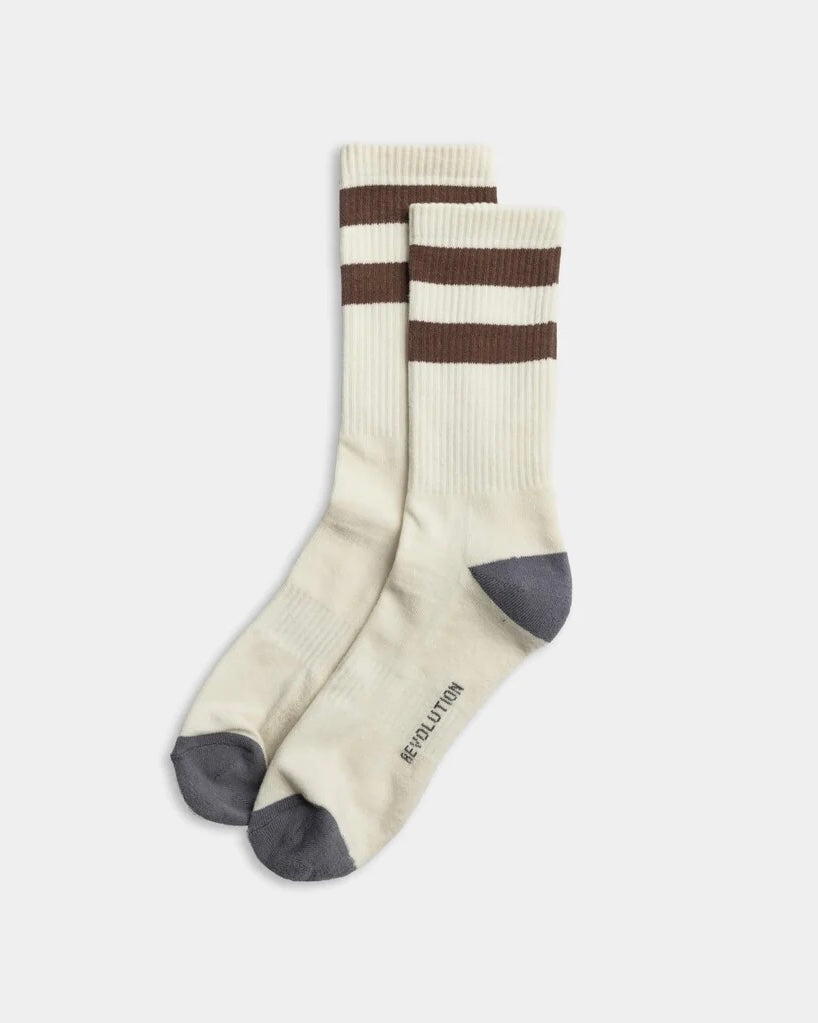 Revolution Men's Jacquard Crew Sock