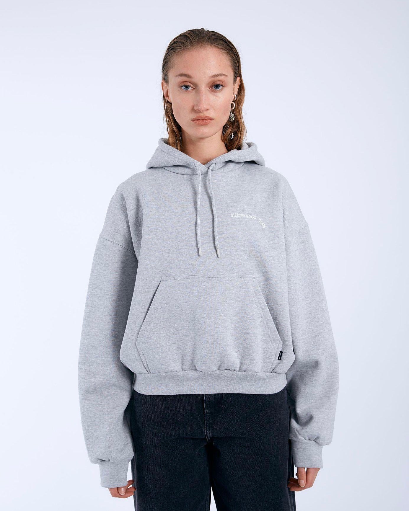 Dr. Denim Women's Debbie Hoodie in Grey