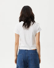 Load image into Gallery viewer, Afends Women&#39;s OMW Baby Tee in White
