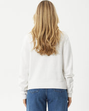 Load image into Gallery viewer, Afends Women&#39;s Inferno Crew Neck Sweater in White
