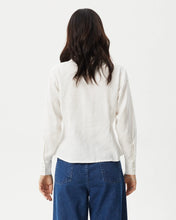 Load image into Gallery viewer, Afends Women&#39;s Archive Hemp Shirt in White
