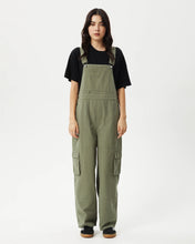 Load image into Gallery viewer, Afends Women&#39;s Fraser Overalls in Olive
