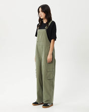 Load image into Gallery viewer, Afends Women&#39;s Fraser Overalls in Olive
