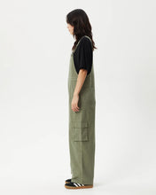 Load image into Gallery viewer, Afends Women&#39;s Fraser Overalls in Olive
