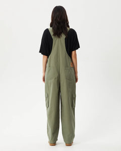 Afends Women's Fraser Overalls in Olive