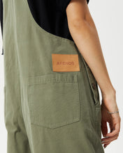 Load image into Gallery viewer, Afends Women&#39;s Fraser Overalls in Olive
