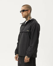 Load image into Gallery viewer, Afends Men&#39;s System Water Resistant Anorak in Black
