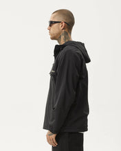 Load image into Gallery viewer, Afends Men&#39;s System Water Resistant Anorak in Black
