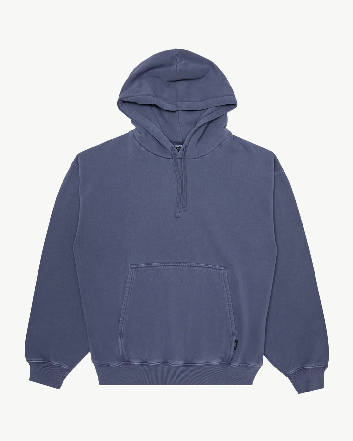 Afends Men's Genesis Boxy Hoodie in Washed Marlin