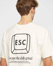 Load image into Gallery viewer, Revolution Men&#39;s ESC T Shirt in Off White
