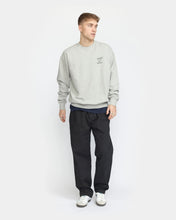 Load image into Gallery viewer, Revolution Men&#39;s Wake Up Printed Sweatshirt in Grey Melange
